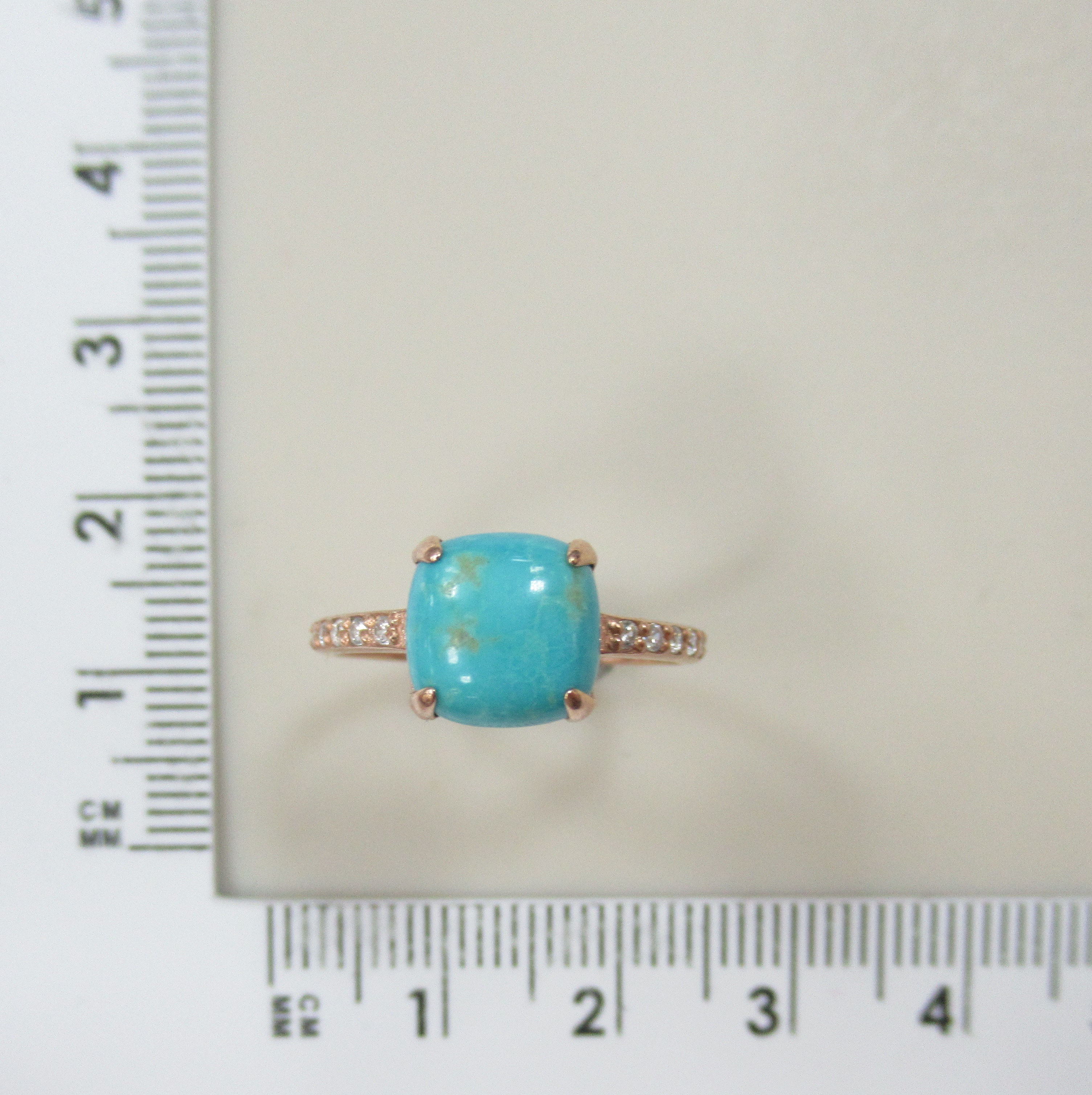 Серебряное кольцо с бирюзой